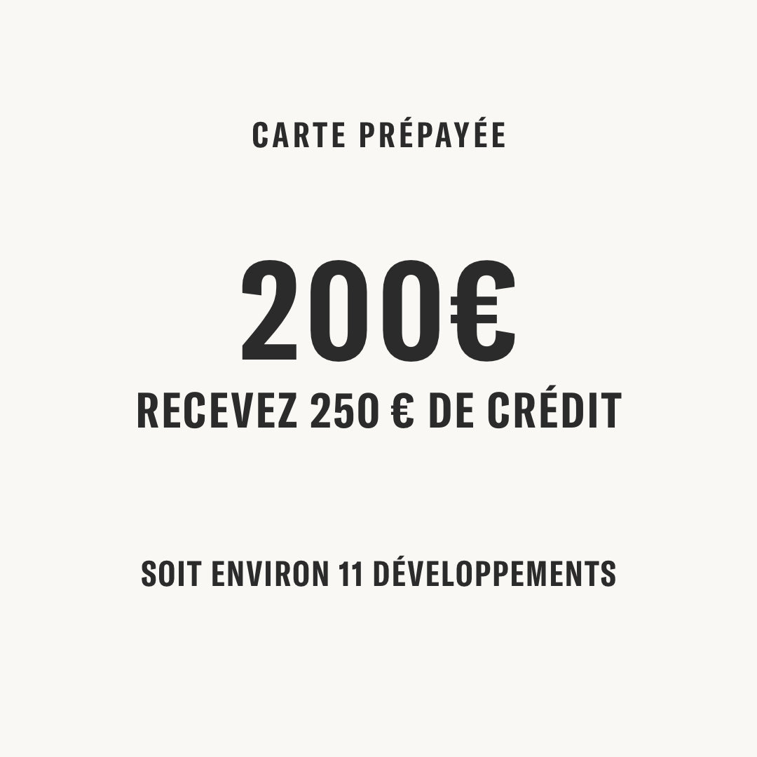 Prepaid Cards – Crédit Club 35