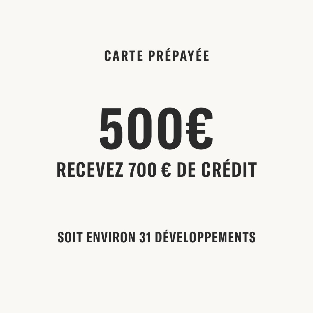 Prepaid Cards – Crédit Club 35